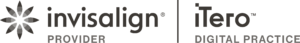 Invisalign - iTero Provider RGB Grey Logo with Transparent Background